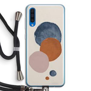 CaseCompany Geo #4: Samsung Galaxy A50 Transparant Hoesje met koord