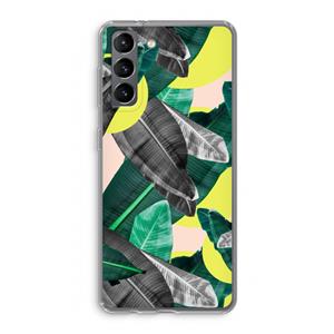 CaseCompany Fantasie jungle: Samsung Galaxy S21 Transparant Hoesje