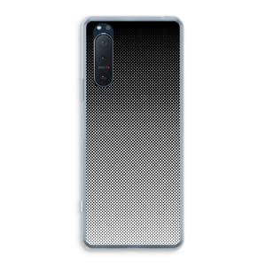 CaseCompany Musketon Halftone: Sony Xperia 5 II Transparant Hoesje
