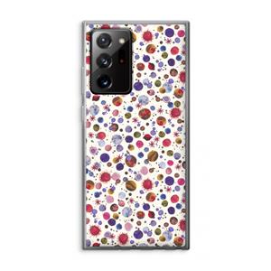 CaseCompany Planets Space: Samsung Galaxy Note 20 Ultra / Note 20 Ultra 5G Transparant Hoesje