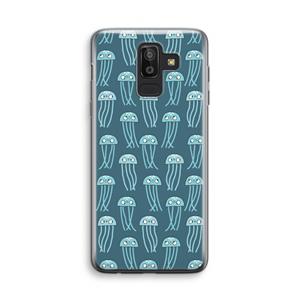 CaseCompany Kwallie: Samsung Galaxy J8 (2018) Transparant Hoesje