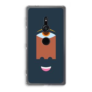 CaseCompany Mono M: Sony Xperia XZ2 Transparant Hoesje