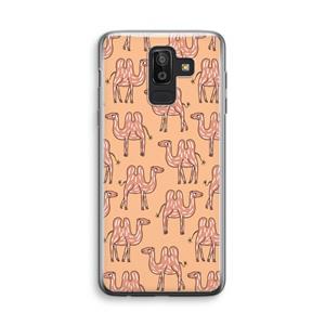 CaseCompany Kameel: Samsung Galaxy J8 (2018) Transparant Hoesje