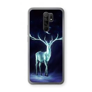 CaseCompany Nightbringer: Xiaomi Redmi 9 Transparant Hoesje