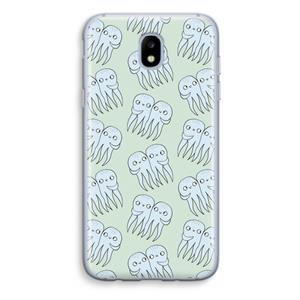CaseCompany Octopussen: Samsung Galaxy J5 (2017) Transparant Hoesje