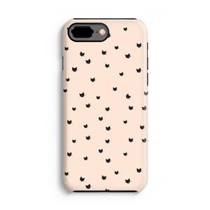CaseCompany Kleine kattenkopjes: iPhone 8 Plus Tough Case