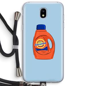 CaseCompany Ultra Sensitive: Samsung Galaxy J5 (2017) Transparant Hoesje met koord