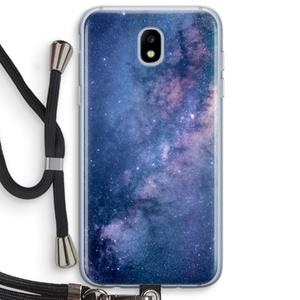 CaseCompany Nebula: Samsung Galaxy J5 (2017) Transparant Hoesje met koord
