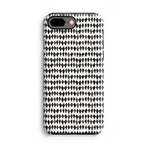 CaseCompany Crazy shapes: iPhone 8 Plus Tough Case