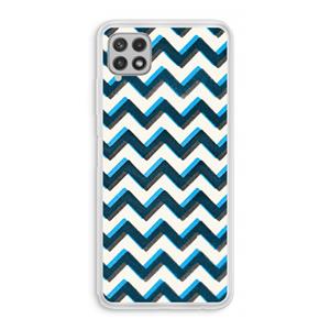 CaseCompany Onderbroken lijn: Samsung Galaxy A22 4G Transparant Hoesje