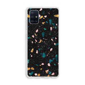 CaseCompany Terrazzo N°10: Galaxy A51 4G Transparant Hoesje