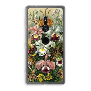 CaseCompany Haeckel Orchidae: Sony Xperia XZ2 Transparant Hoesje