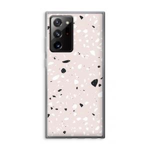 CaseCompany Terrazzo N°20: Samsung Galaxy Note 20 Ultra / Note 20 Ultra 5G Transparant Hoesje