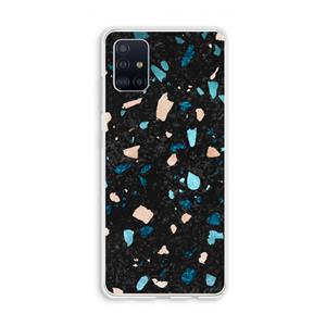 CaseCompany Terrazzo N°11: Galaxy A51 4G Transparant Hoesje
