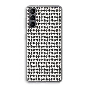 CaseCompany Crazy shapes: Samsung Galaxy S21 Transparant Hoesje