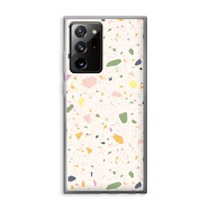 CaseCompany Terrazzo N°21: Samsung Galaxy Note 20 Ultra / Note 20 Ultra 5G Transparant Hoesje