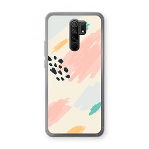 CaseCompany Sunday Chillings: Xiaomi Redmi 9 Transparant Hoesje