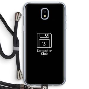 CaseCompany Hello: Samsung Galaxy J5 (2017) Transparant Hoesje met koord