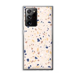 CaseCompany Terrazzo N°23: Samsung Galaxy Note 20 Ultra / Note 20 Ultra 5G Transparant Hoesje