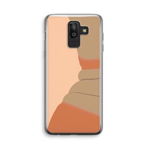 CaseCompany Bikini: Samsung Galaxy J8 (2018) Transparant Hoesje