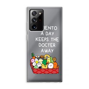 CaseCompany Bento a day: Samsung Galaxy Note 20 Ultra / Note 20 Ultra 5G Transparant Hoesje
