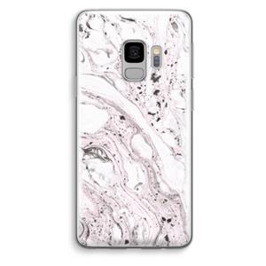 CaseCompany Mengelmoes: Samsung Galaxy S9 Transparant Hoesje
