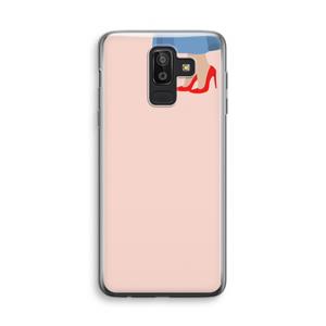 CaseCompany High heels: Samsung Galaxy J8 (2018) Transparant Hoesje