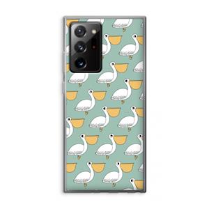 CaseCompany Pelican: Samsung Galaxy Note 20 Ultra / Note 20 Ultra 5G Transparant Hoesje