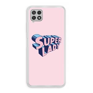 CaseCompany Superlady: Samsung Galaxy A22 4G Transparant Hoesje