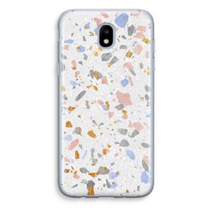 CaseCompany Terrazzo N°8: Samsung Galaxy J5 (2017) Transparant Hoesje