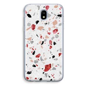 CaseCompany Terrazzo N°12: Samsung Galaxy J5 (2017) Transparant Hoesje