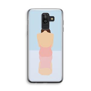 CaseCompany Mirror: Samsung Galaxy J8 (2018) Transparant Hoesje