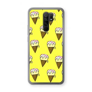 CaseCompany Isjes: Xiaomi Redmi 9 Transparant Hoesje