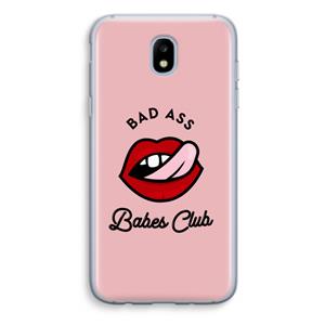 CaseCompany Badass Babes Club: Samsung Galaxy J5 (2017) Transparant Hoesje