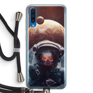 CaseCompany Voyager: Samsung Galaxy A50 Transparant Hoesje met koord