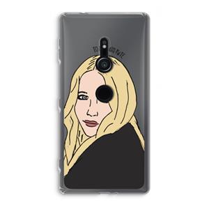 CaseCompany Mary Kate: Sony Xperia XZ2 Transparant Hoesje