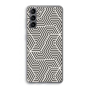 CaseCompany Magic pattern: Samsung Galaxy S21 Transparant Hoesje