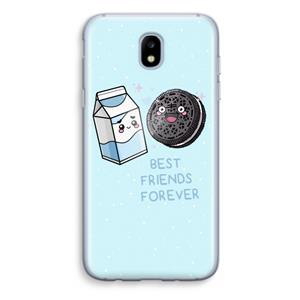 CaseCompany Best Friend Forever: Samsung Galaxy J5 (2017) Transparant Hoesje