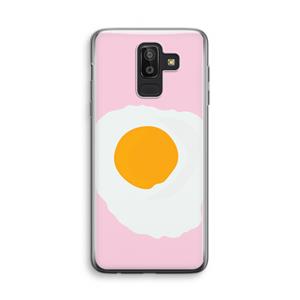 CaseCompany Sunny side up: Samsung Galaxy J8 (2018) Transparant Hoesje