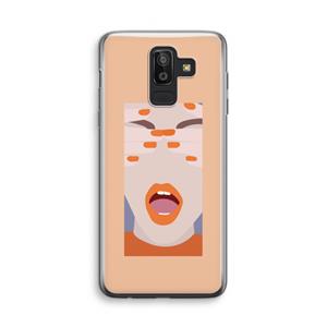 CaseCompany Surprise: Samsung Galaxy J8 (2018) Transparant Hoesje