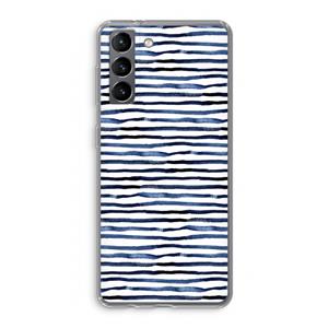 CaseCompany Verrassende lijnen: Samsung Galaxy S21 Transparant Hoesje