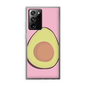 CaseCompany Avocado: Samsung Galaxy Note 20 Ultra / Note 20 Ultra 5G Transparant Hoesje