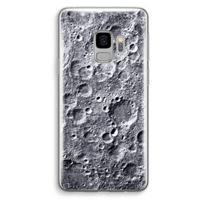 CaseCompany Maanlandschap: Samsung Galaxy S9 Transparant Hoesje