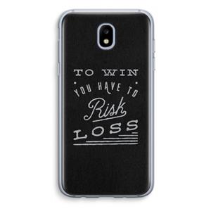 CaseCompany Risk loss: Samsung Galaxy J5 (2017) Transparant Hoesje