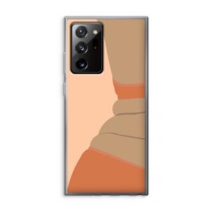 CaseCompany Bikini: Samsung Galaxy Note 20 Ultra / Note 20 Ultra 5G Transparant Hoesje