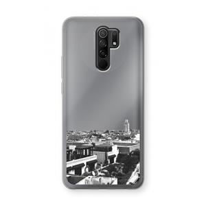 CaseCompany Marrakech Skyline : Xiaomi Redmi 9 Transparant Hoesje