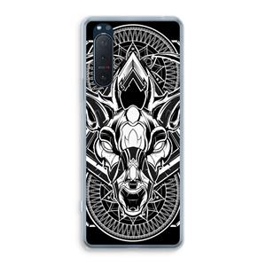 CaseCompany Oh Deer: Sony Xperia 5 II Transparant Hoesje