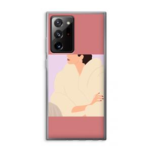 CaseCompany Cosy: Samsung Galaxy Note 20 Ultra / Note 20 Ultra 5G Transparant Hoesje