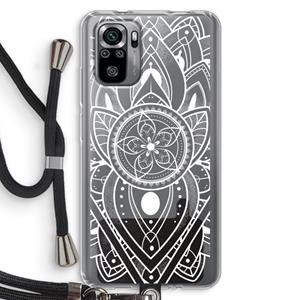 CaseCompany It's Complicated: Xiaomi Redmi Note 10S Transparant Hoesje met koord