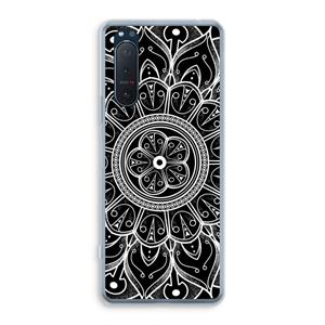 CaseCompany Roses Are Red: Sony Xperia 5 II Transparant Hoesje